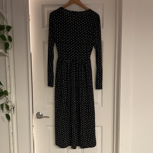 STINE GOYA jersey polkadot maxi dress size medium - Picture 6 of 14